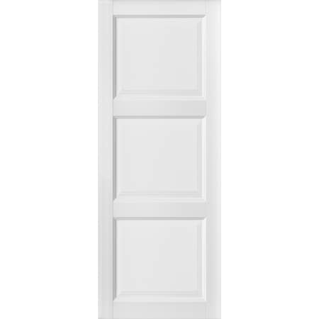 Sartodoors Slab Interior Door, 42" x 80", White LUCIA2661S-BEM-42